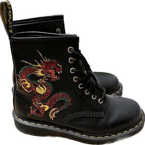 Doc Martens Dragon Embroidery